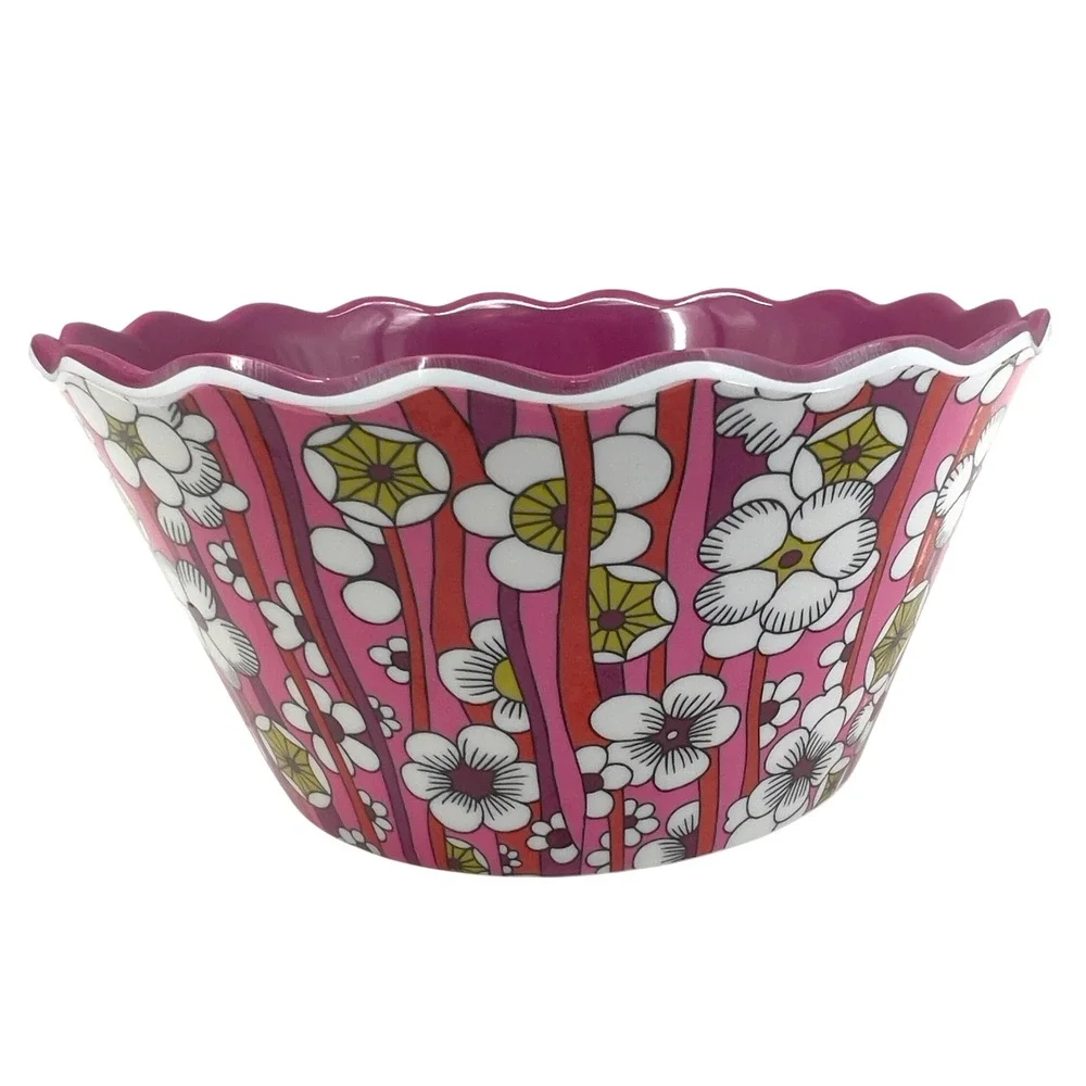 Liberty of‎ London for Target Pink Floral Scalloped Bowl Melamine